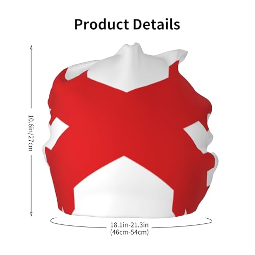 Flag of Cross of Burgundy Children Hip Hop Knitted Hat Kids Elastic Leisure Knit Cap Warm Sleep Beanies2