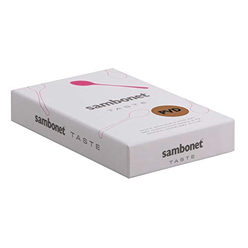 Sambonet 6 Kaffeelöffel Taste, Kaffeelöffel Set für 6 Personen, für die Kaffeepause, Spülmaschinenfest, Gold PVD