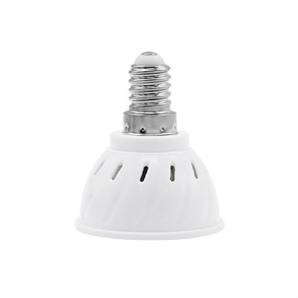 HHF Illuminazione domestica, Confezione da 50, Faretto LED E27/E14/MR16/GU10 AC220V 48LED 60LED 80LED SMD2835 Lampadine Faretto LED(Warm white,E14 48LEDs)