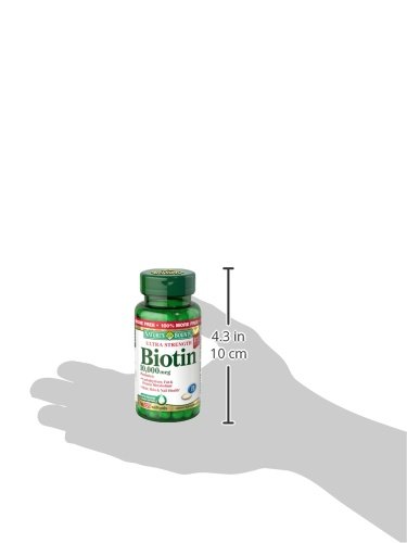 Nature's Bounty Biotin 10,000 Mcg - Image 2
