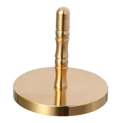 Ipetboom 銅製お香灰押し器 大型香押しシール 滑らかなエッジ設計 用家庭 ホテル ヨガルーム向け 香炉アクセサリー