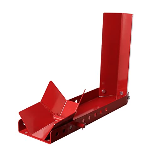 Jopassy Soporte para Rueda Delantera de Motocicleta Ajustable para Remolque,protección contra el óxido Caballete para Motocicleta Color Rojo Balancín para Motocicleta（1 Unidad）