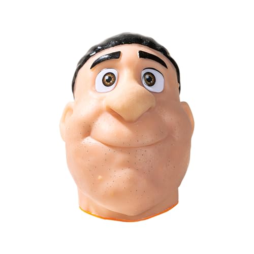Pickel Ausdrücken Spielzeug 25 cm Anti Stress Kopf mit Pinzette