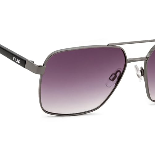 Image of IRUS Gradient 100% UV Full Rim Square Protected sunglasses for Men