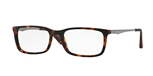Image of Ray-Ban Men Rectangular Eyeglass Frame