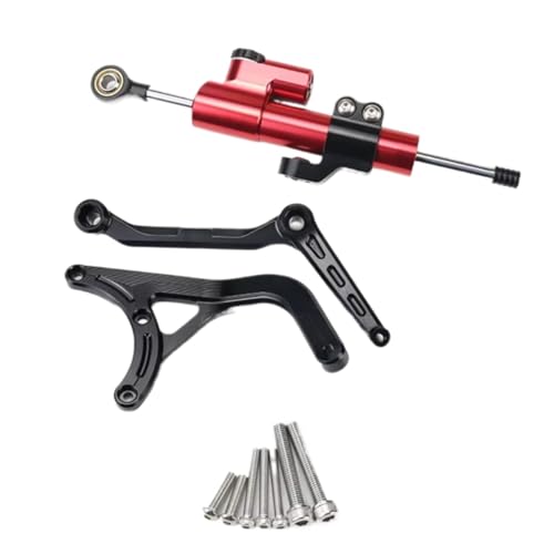 �n���h���_���p�[ �o�C�N Compatible With Ducati For Multistrada For V4 Tour MTS For V4 S Pikes Peak �I�[�g�o�C�X�e�A�����O����_���p�[�u���P�b�g�}�E���g�����L�b�g�ɑΉ�(Red-B