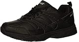 Avia Avi-Verge Men’s Sneakers - Workout, Walking, Athletic, Cross Training, Tennis, Weightlifting, Gym Shoes for Men, Black, 10.5 Medium
