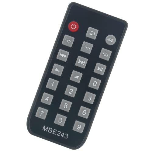 Replacement Remote Control fit for Pyle Wireless BT Streaming Home Audio Source Amplifier/Public Address Amplifier PDA65BU PDA6BU PDA7BU PTA66BT PTA44BT PMSA126BU PFA6000BU PPRE70BT