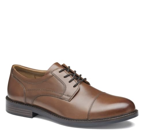 Image of Johnston & Murphy Men's Mason Cap Toe Lace-Up Oxford Dress Shoe