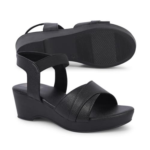 Image of Women Girls Fashion Wedge Heel Sandals (SD1501)