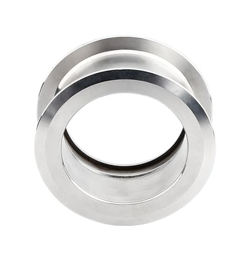 Double collier à clipser inox 304 de 19mm pour finition de cloison - 5