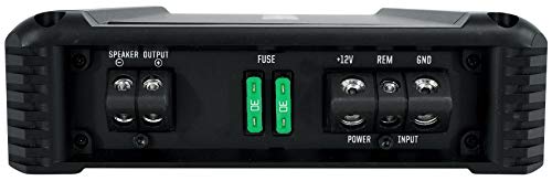 Memphis Audio Srxe212Vp Dual 12" 1000W Srx Subwoofer Enclosure With Amplifier Packag Bundle With Rockville Rwk41 4 Gauge Complete Car Amp Wiring Installation Wire Kit With Rca's #TOP6