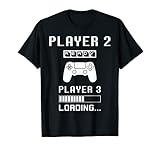 Player 1 Player 2 ready player 3 loading... pregnancy ps T-Shirt