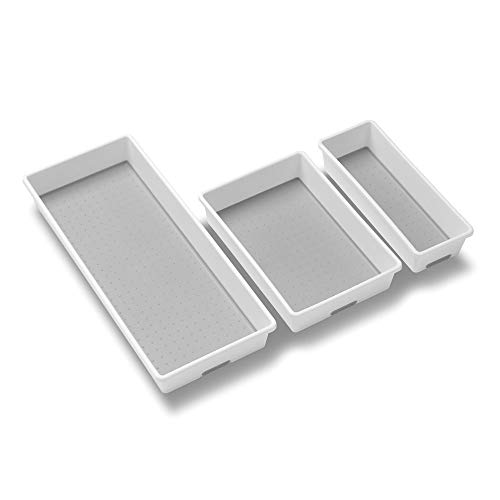Madesmart 3 Tray Pack, White #TOP1