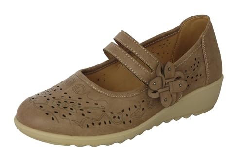 Chaussures Mary Jane EEE Fit pour pieds sensibles et larges en similicuir