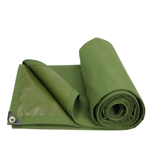 FIDSEJEONA Waterproof Canvas Tarp 3x3 Feet, 35 Mil Thick...