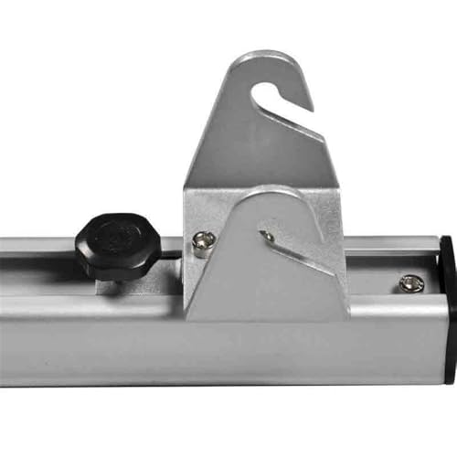 Soporte de techo para proyector universal de aluminio negro con giro de 360 grados 4