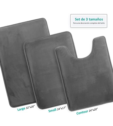 Consejos y comparativas para Comprar Juego de tapetes para baño los más solicitados. 16 Imagen adicional