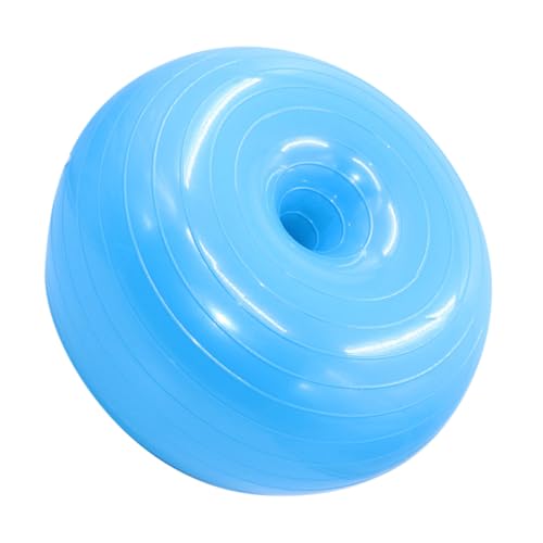 Pelota auxiliar de yoga para pilates y entrenamiento en casa con inflador incluido Gatuida