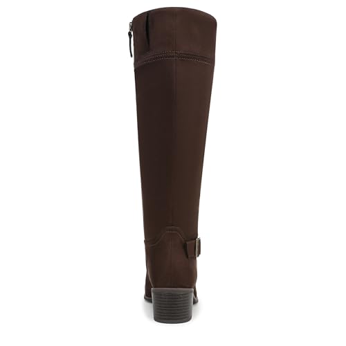 Dr. Scholl's Women's Adeline Knee High Boot Dark Umber Brown Wide Calf 8 M - image 4