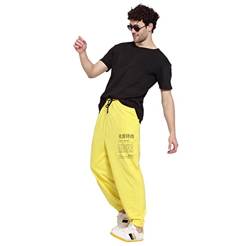 Image of PAUSE Sport Comfortable & Stylish Jogger for Men, Polyester Drawstring, Ankle Length Regular Fit Men's & Boy's Joggers and Track Pant (Dark Grey NPS PANT901-DGR)