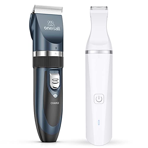oneisall Dog Clippers and Dog paw Trimmer Set