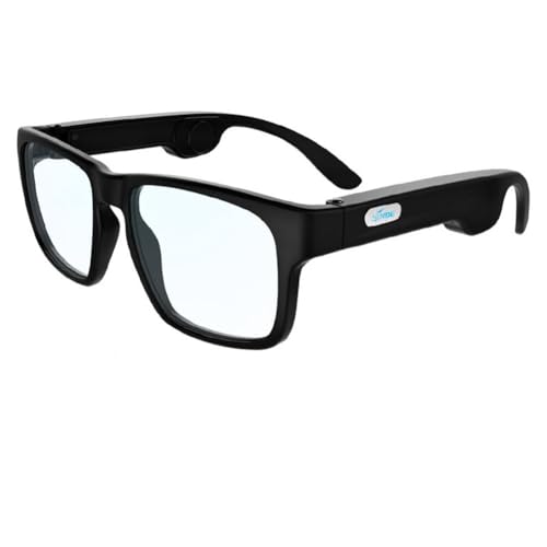 NMVB Smart Glasses Bone Conduction Wireless Bluetooth 5.0 Stereo Headset Polarized Sunglasses Can Be Matched With Prescription Lens