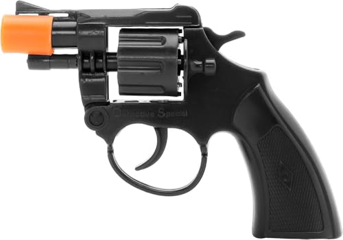Set of 6 Theater Police Style Cap Gun 8 Shot Revolver Props