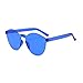 Produktbild Lazzboy Frauen Männer Mode Klar Retro Sonnenbrillen Outdoor Rahmenlose Brillen Vintage Polarisierte Sonnenbrille Für Damen Herren Schutz Ultraleicht Rahmen(F)