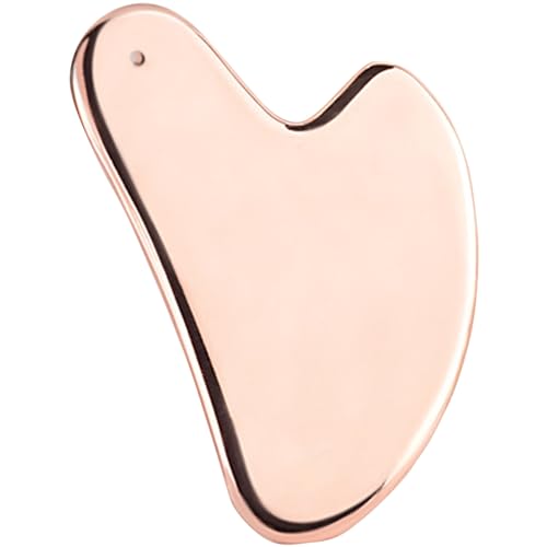 5 Pcs Gua Sha em aço inoxidável | Ferramenta de escultura facial e massageador facial | Raspador de