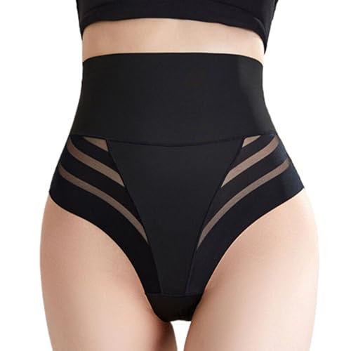 ZENGSING Damen Shapewear Dauchweg Hose Tanga Unterwäsche String Miederslip Bauchweg Miederhose Damen Body Shaper für Frauen (DE/NL/SE/PL,...