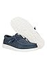 HEYDUDE - Men's Wally Stretch Sox Slip-On Shoes, Navy, 10 UK #4