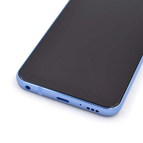 Image of Pre Install LCD Display Touch Screen Assembly with Frame Replacement for LG Q7 Q610(Lavender Violet)