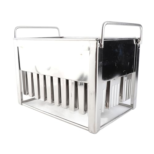 Moldes para helado de acero inoxidable 304 plata con 30 piezas grandes para uso en casa y negocio 7