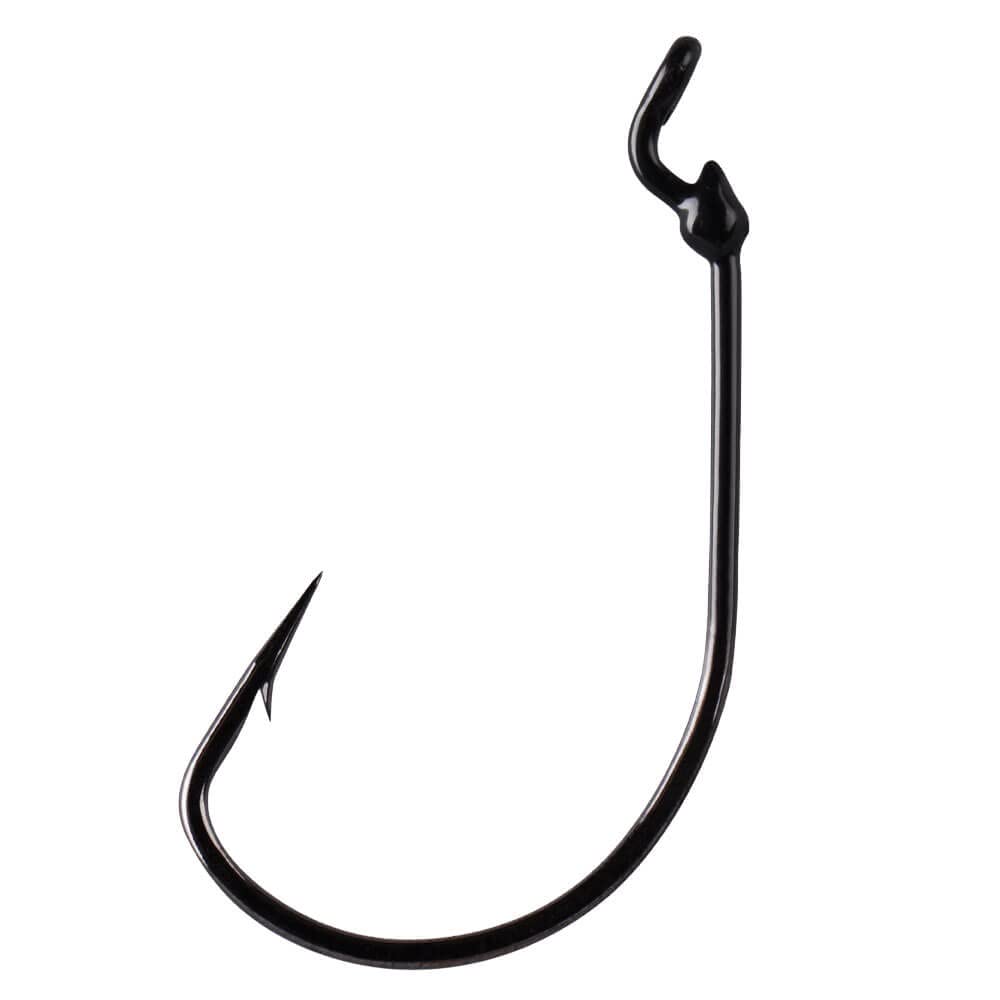 Mustad Kvd Grip-Pin 38101NP-BN Olta İğnesi BLACK NICKEL NO:3-0