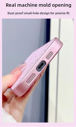 Case for iPhone 12 Pro Max with Glitter Sparkle Diamond, Shiny Crystal Rhinestone TPU Bumper Protective Case Cover for iPhone 12 Mini,Shock-absorbing TPU cushion (12 Pro Max,Silver+Random(=2pcs))