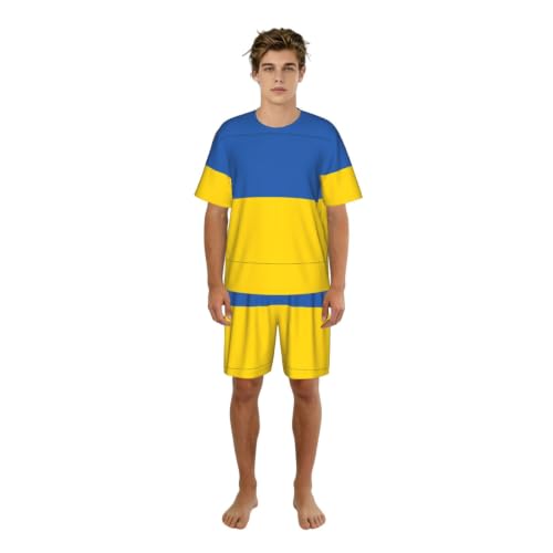 Pyjama Ukraine doux et respirant pour homme et femme