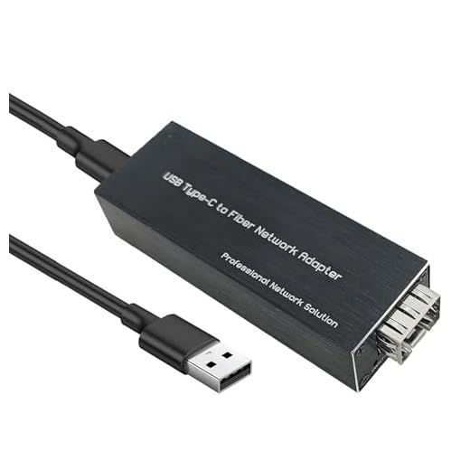 USB 3.0 auf SFP Gigabit Ethernet Adapter – Mini-Netzwerkschnittstellenkarte, kompatibel mit Windows/MacOS/Linux, schnelle Übertragungsrate, Voll-/Halbduplex, Plug-and-Play, Metallgehäuse