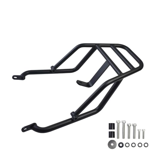 Porte-bagages moto CB350 avec dossier passager grand confort