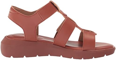 Rockport Women's Abbie T Strap Sandal, Picante, 5 | Image 5