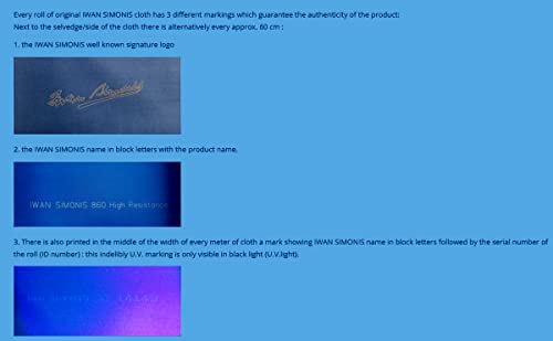 Iwan Simonis 760 Pool Billiard Table Cloth - Authorized Dealer (Royal Blue, 8 ft Oversized)