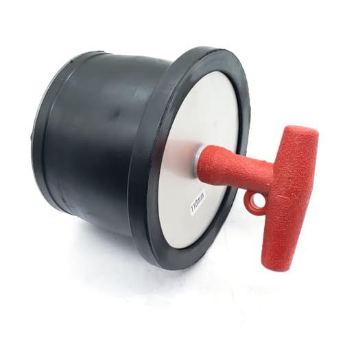 1PC Car Water Tank Rubber Plug Leak Test Suppression Pipe Clogging Leak Detection Tool Intercooler Service Head (110-125mm Pipe Available)