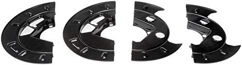 Dorman 924-693 Rear Brake Dust Shield - 1 Split Pair Compatible with Select Cadillac / Chevrolet / GMC Models (OE FIX)