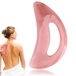 Large Gua Sha Massager, Full Body Anti Cellulite Guasha Scraper, Lymphatic Drainage Massage for Legs, Neck, Back, Face, Muscle Relaxation Pain Relief, Removal of Fatigue