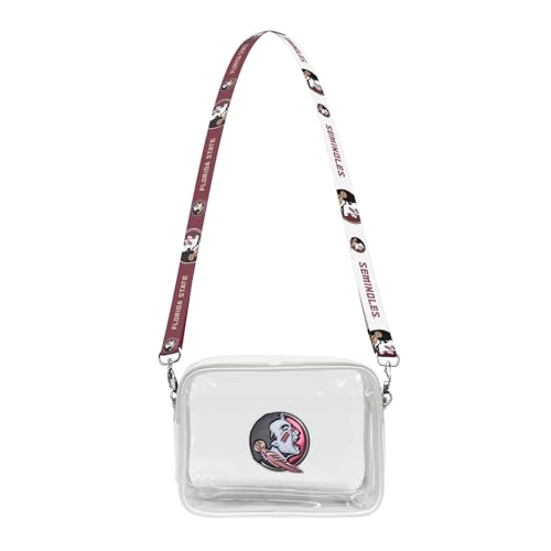 Littlearth Florida State Seminoles NCAA Clear Fanny Fan Purse