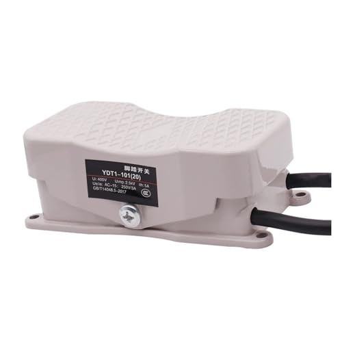 Interruptor de pie YDT1-20 pedal de aluminio motor 220V 3