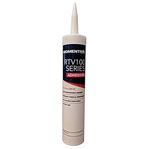 Momentive RTV100 Silicone, One-Part, Translucent, 300mL Cartridge