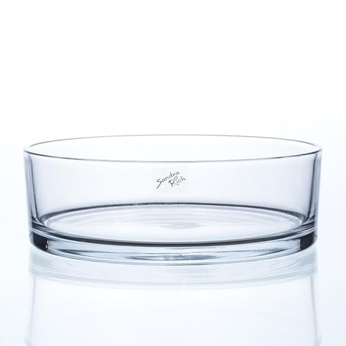 Sandra Rich Glasschale AUTOMATIC klar H. 8 cm Ø 25cm