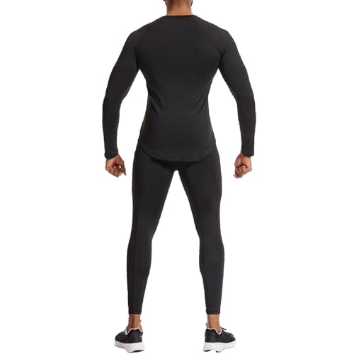 Legging chaud homme et haut extensible à séchage rapide - 2