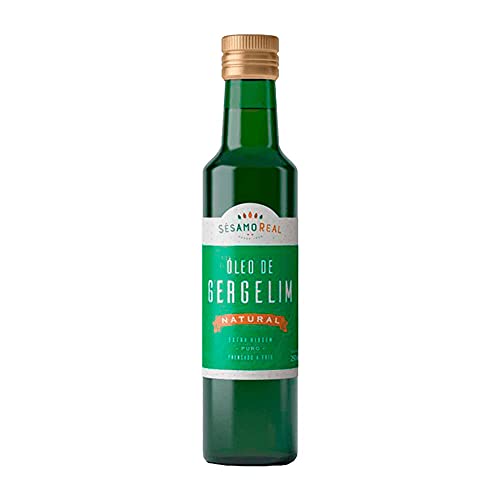 Óleo de Gergelim Extra Virgem Sésamo Real 250ml